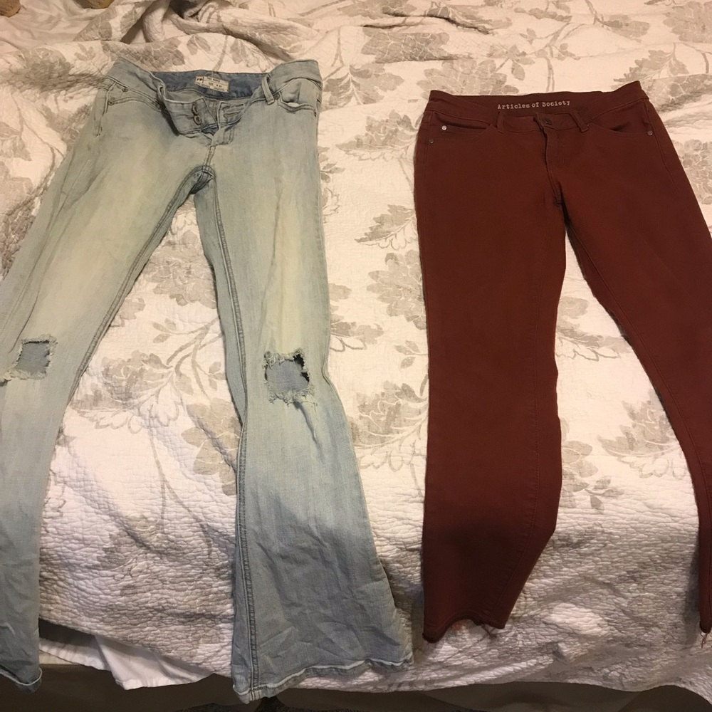 Free people flare jeans